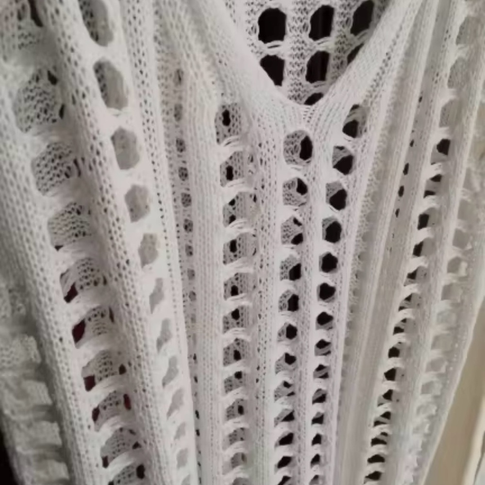 Women Swimwear Dress White Swimsuit Cover Up size S M
L - Picture 3 of 3